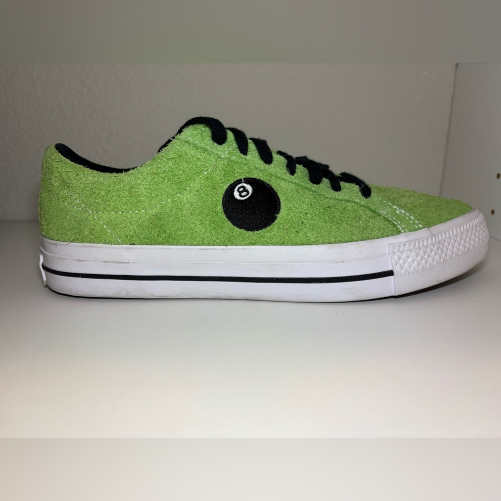 Converse x Stussy One Star Pro 8-Ball Green Flash A03712C
